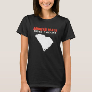 Camiseta Bonneau Beach South Carolina EUA State America Tra