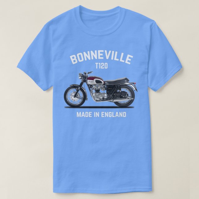 Camiseta Bonneville T120 (Frente do Design)