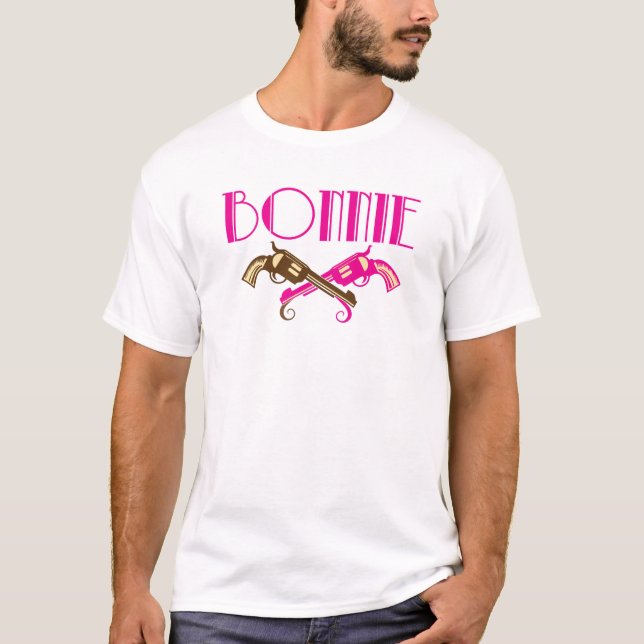 Camiseta Bonnie e Clyde Casal (Frente)