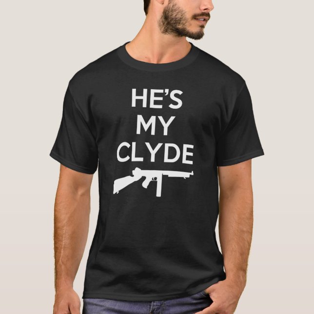 Camiseta Bonnie e Clyde Casal (Frente)