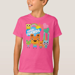 Camiseta Bons amigos dos animais