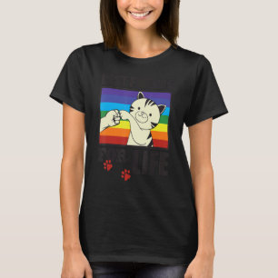 Camiseta Bons Amigos Para Gato De Bomba De Fio De Vida Para