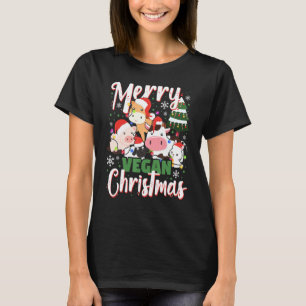 Camiseta Bons E Adoráveis Animais Desejando A Você Um Ch Ve