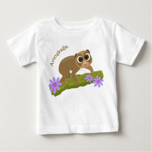 Camiseta Bons e felizes loris em desenhos animados