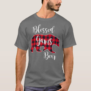 Camiseta Bons Gams Bear Red Buffalo Cheque Xadrez Gran