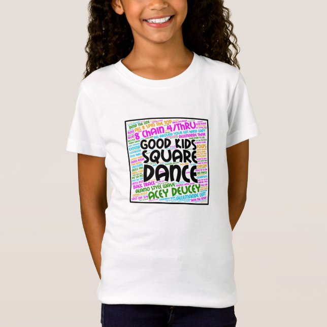 Camiseta Bons Kids Square Dance (Frente)