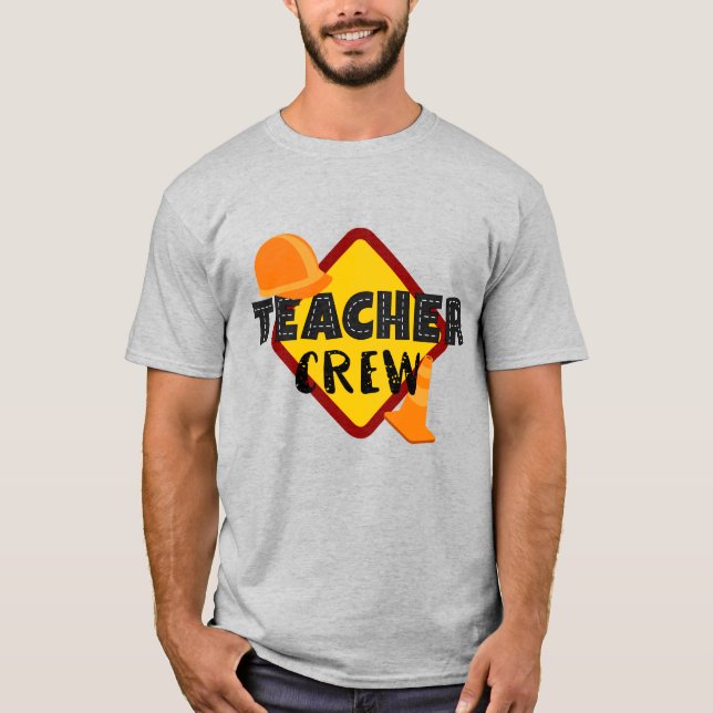 Camiseta Bons Professores de construção de obras de arte (Frente)