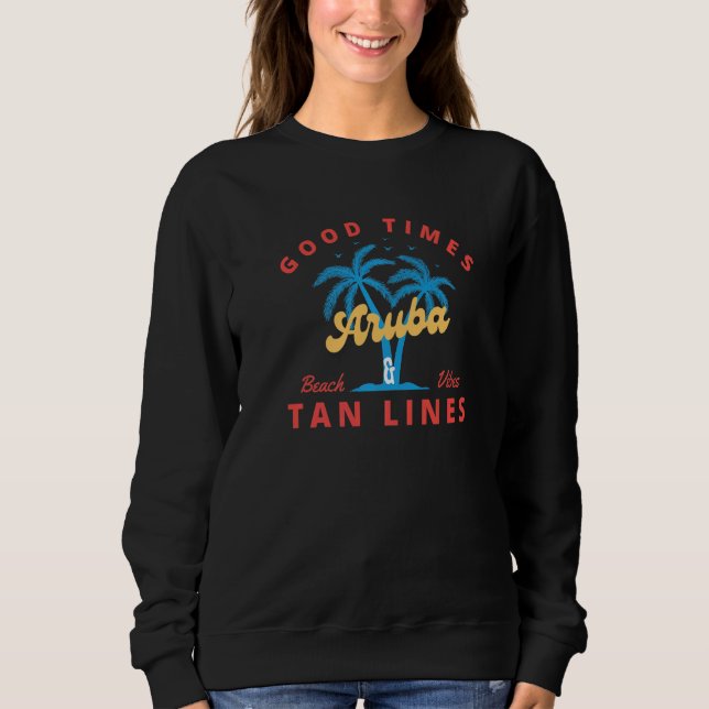 Camiseta Bons Tempos E Linhas Tan Aruba (Frente)