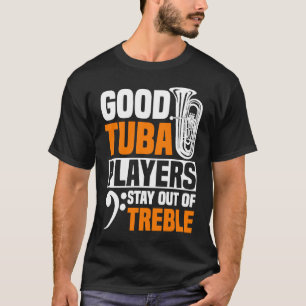 Camiseta Bons Toca-Tuba Ficam Fora dos Agudos Toca-Tuba