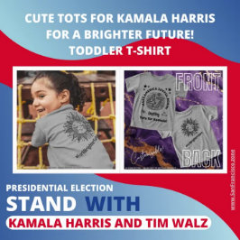 Camiseta Bons Tots para Kamala Harris para um futuro mais b