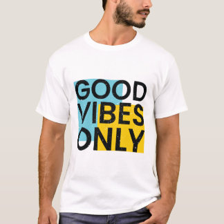 Camiseta BONS VÍBULOS APENAS | Citação das boas vibrações  