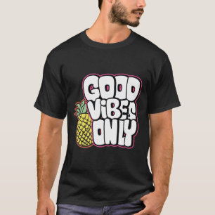 Camiseta BONS VÍBULOS APENAS Citação das boas vibrações