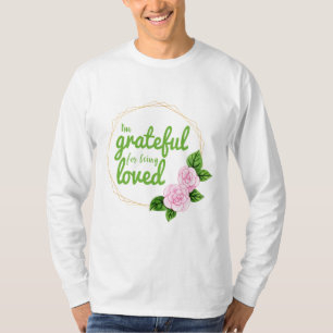 Camiseta bons votos positivos citações para autoaceitaç