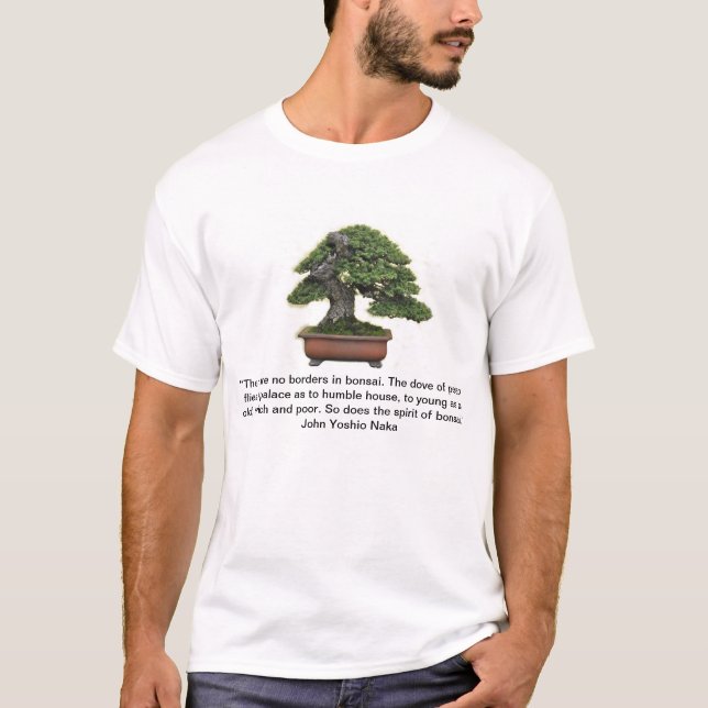 Camiseta bonsai (Frente)