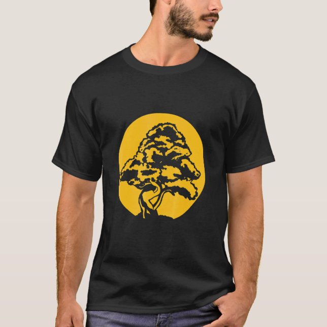 Camiseta Bonsai com Sunset (Frente)
