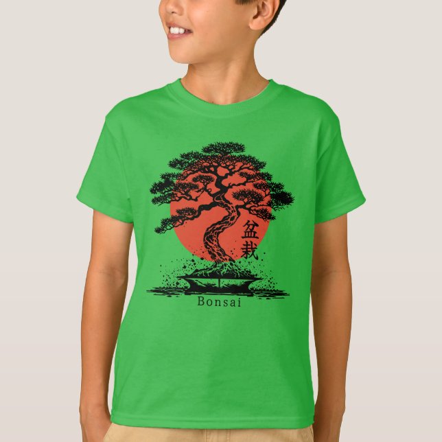 Camiseta Bonsai Japan Personalizado (Frente)