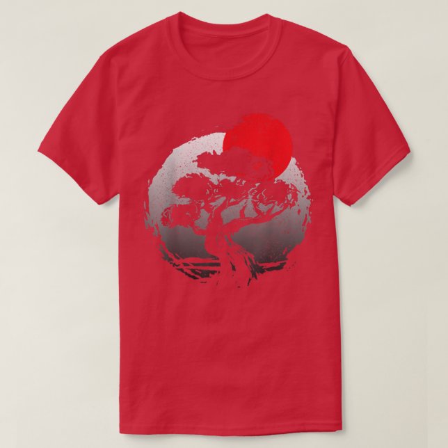 Camiseta Bonsai Japonês Art Bonzai (Frente do Design)
