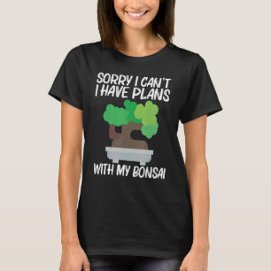Camiseta Bonsai Legal para Homens Mulheres Árvore Planta Ja