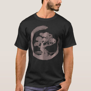 Camiseta Bonsai Tree Japonês Art Zen Bonsai Master Men