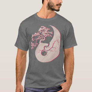 Camiseta Bonsai Tree Japonês Tradição Yin Yang Zen Yoga