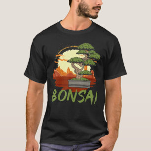 Camiseta Bonsai Tree Vintage Bandeira Japonesa Zen Bonsai M