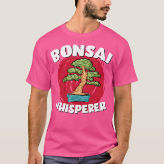 Camiseta Bonsai Whisperer Funny Japanese Gardening