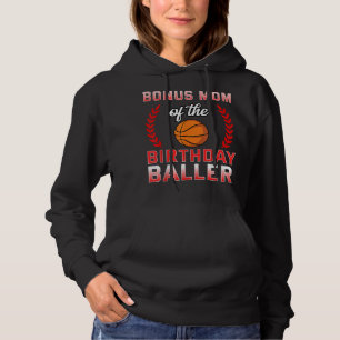 Camiseta Bonus Mãe Do Aniversário Garoto De Basquete Cele