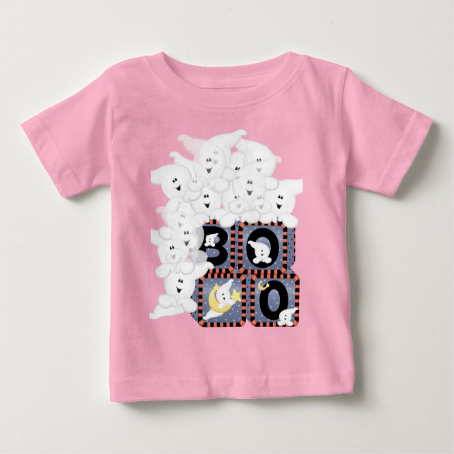 Camiseta Boo Baby Halloween (Frente)