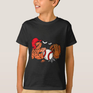Camiseta Boo Baseball Halloween Player Catcher Spocher