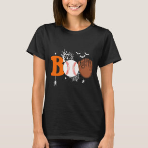 Camiseta Boo Baseball Halloween Spooky Halloween Baseball P