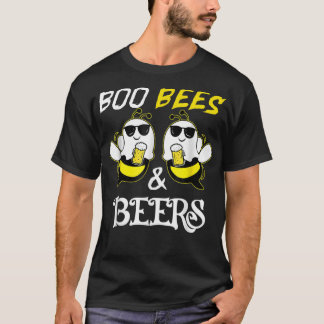 Camiseta Boo Bees & Beers Couples Halloween Costume