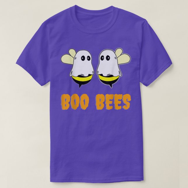 Camiseta Boo Bees Couples Halloween Costume Fun  (Frente do Design)
