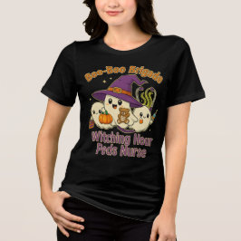 Camiseta Boo-Boo Brigade Enfermeira Pediátrica Halloween