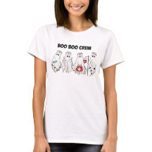 Camiseta Boo Boo Crew, Camisa de Enfermeira Hallow