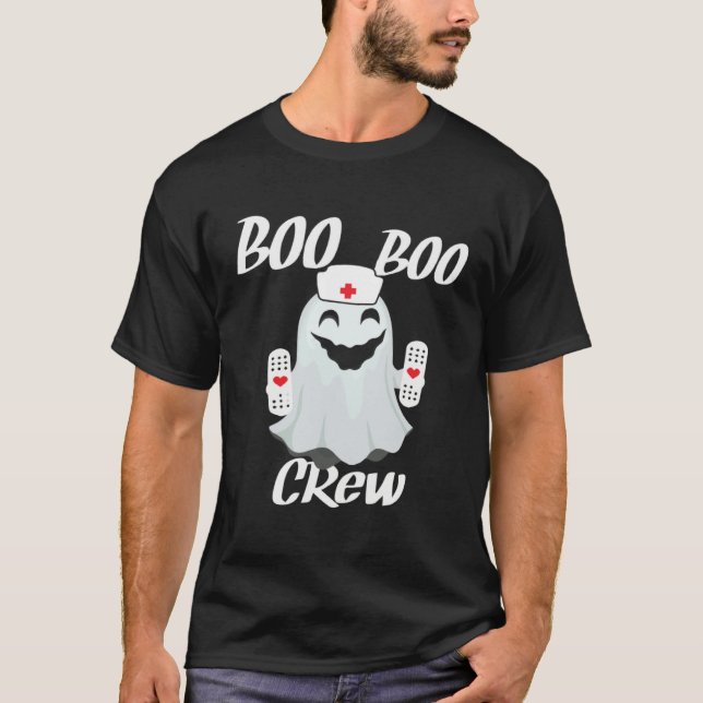 Camiseta Boo Boo Crew EMT Paramedic and Nurse (Frente)