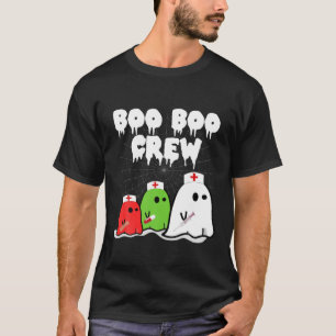 Camiseta Boo Boo Crew Enfermeira Enfermeira Halloween Hospi
