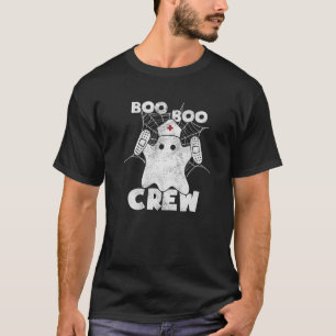 Camiseta Boo Boo Crew Enfermeira Enfermeira RN Halloween Gh