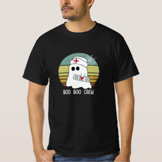 Camiseta Boo Boo Crew Enfermeira Halloween