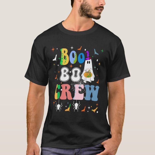 Camiseta Boo Boo Crew Family Correspondendo à Funny Ghost T (Frente)