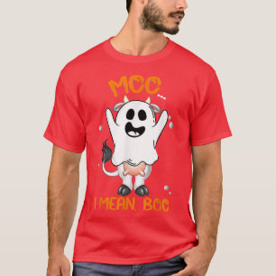 Camiseta Boo Boo Crew Ghost Cow Moo I Significa Boo Farmer 