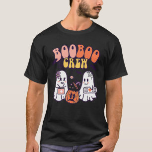 Camiseta Boo Boo Crew Ghost Doutor paramédico EMT Nurn Hall