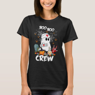 Camiseta Boo Boo Crew Ghost Doutor paramédico EMT Nurn Hall