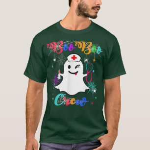 Camiseta Boo Boo Crew Ghost Engraçado EMS EMT Enfermeiro pa