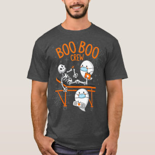 Camiseta Boo Boo Crew Ghost Médico paramédico Enfermeiro EM