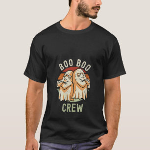 Camiseta Boo Boo Crew Halloween Boo Sheet Nightshift Hallow