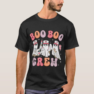 Camiseta Boo Boo Crew Spooky Season Feliz Halloween