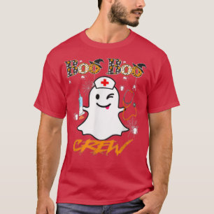 Camiseta Boo Boo Funny Crew Halloween Médico Enfermeiro