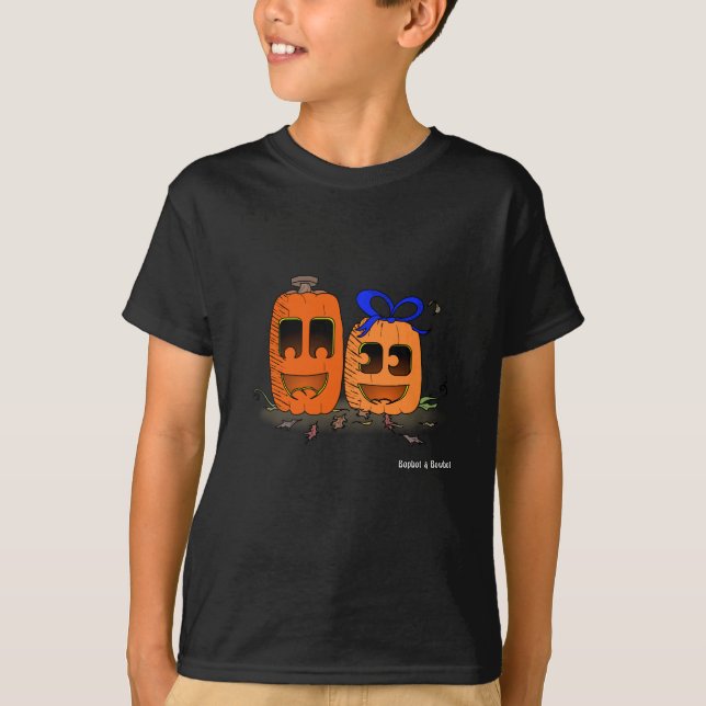Camiseta Boo Bot Jack-O-Lantern (Frente)