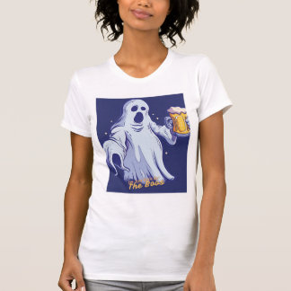 Camiseta Boo Brew Classic – Vintage Ghost Beer Halloween De