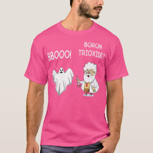 Camiseta Boo Chemical Elements Pun Funny Chemistry Hallowee
